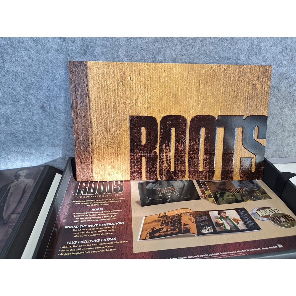 Roots The Complete Collection DVD Box Set Alex Haley 10-Disc Anniversary Edition - Picture 5 of 7